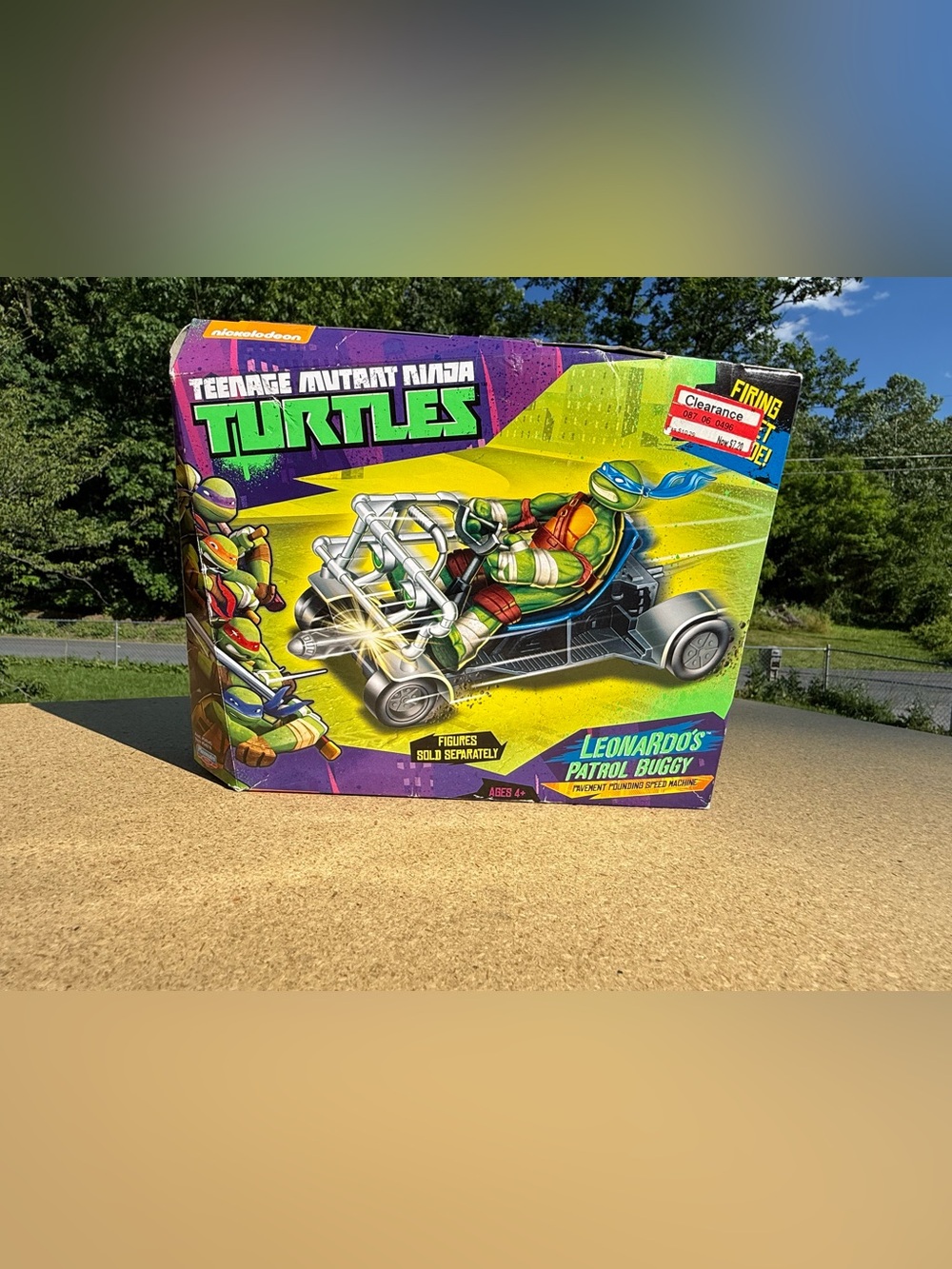 TMNT Leonardo's Patrol Buggy Vehicle (2014 Playmates) - Brand New Sealed